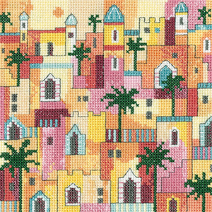 (image for) Impressions of Morocco- Impressions by Karen Carter Counted Cross Stitch Chart